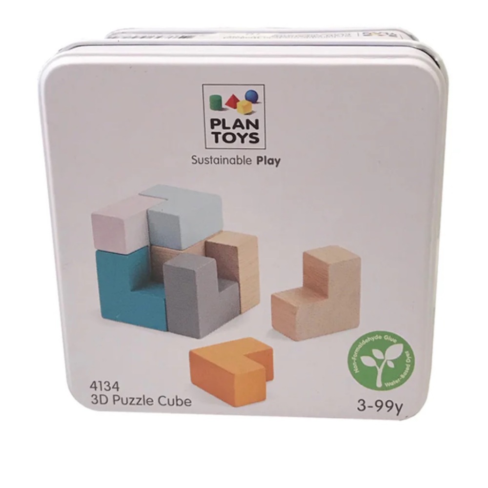 Plan Toys PlanMini - 3D Puzzle Cube